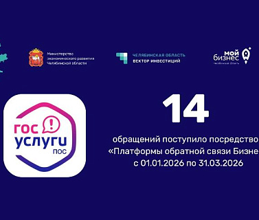 Итоги работы «Платформы обратной связи» для обращений инвесторов и предпринимателей за I квартал 2026 года
